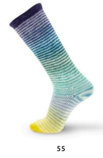 Katia - Symmetric Socks & more Rainbow Shade