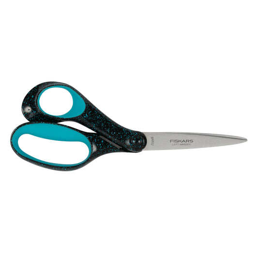 Fiskars: Scissors: Teen: Left-Handed: Speckled Blue: 20cm