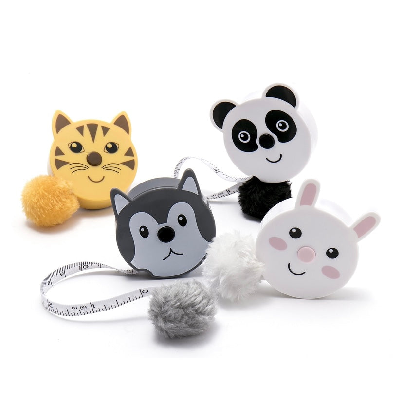 Fluffy Animal tape measures