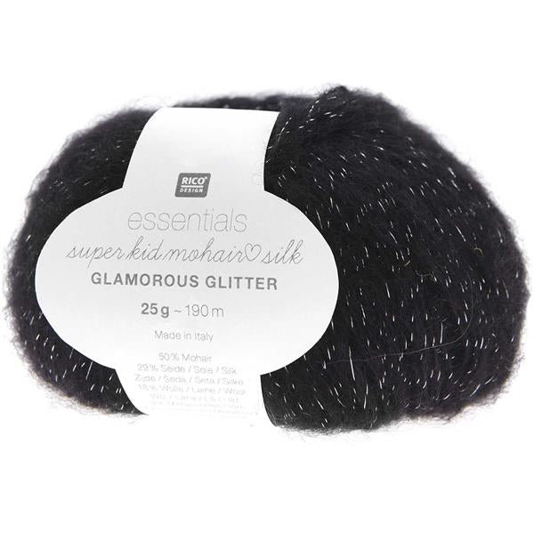 Rico Essentials Super Kid Mohair ❤️ Silk Glamourous Glitter