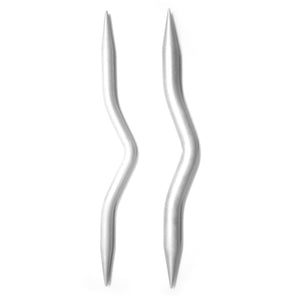 KnitPro Aluminium Bent Cable Needles
