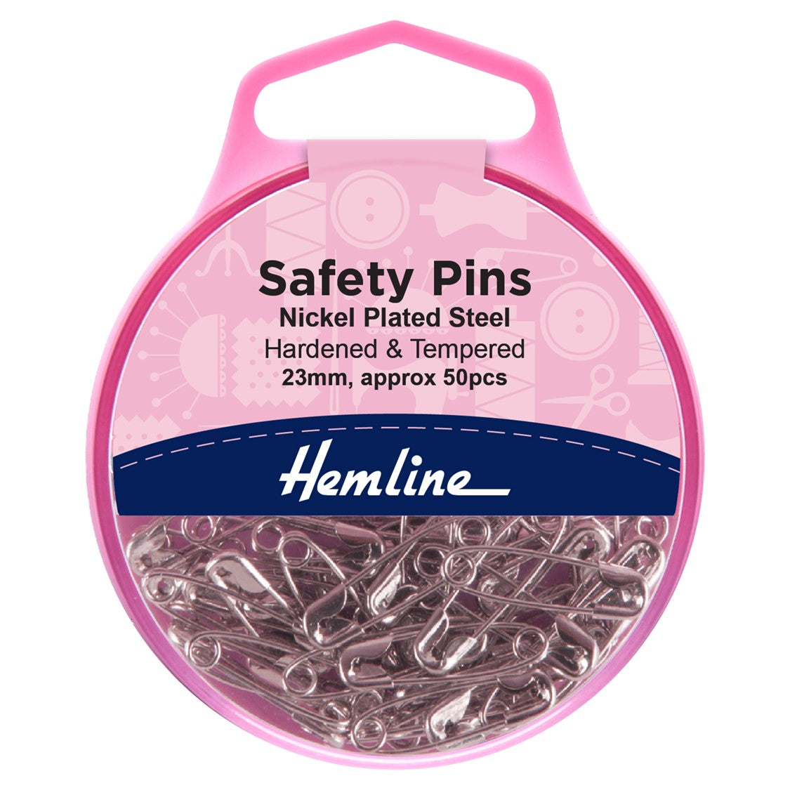 Safety Pins Nickel Plated Steel