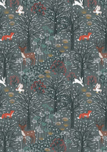 Load image into Gallery viewer, Lewis &amp; Irene - Winter in Bluebell Wood Flannel