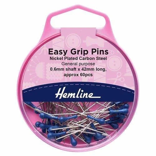 Hemline Easy Grip Pins
