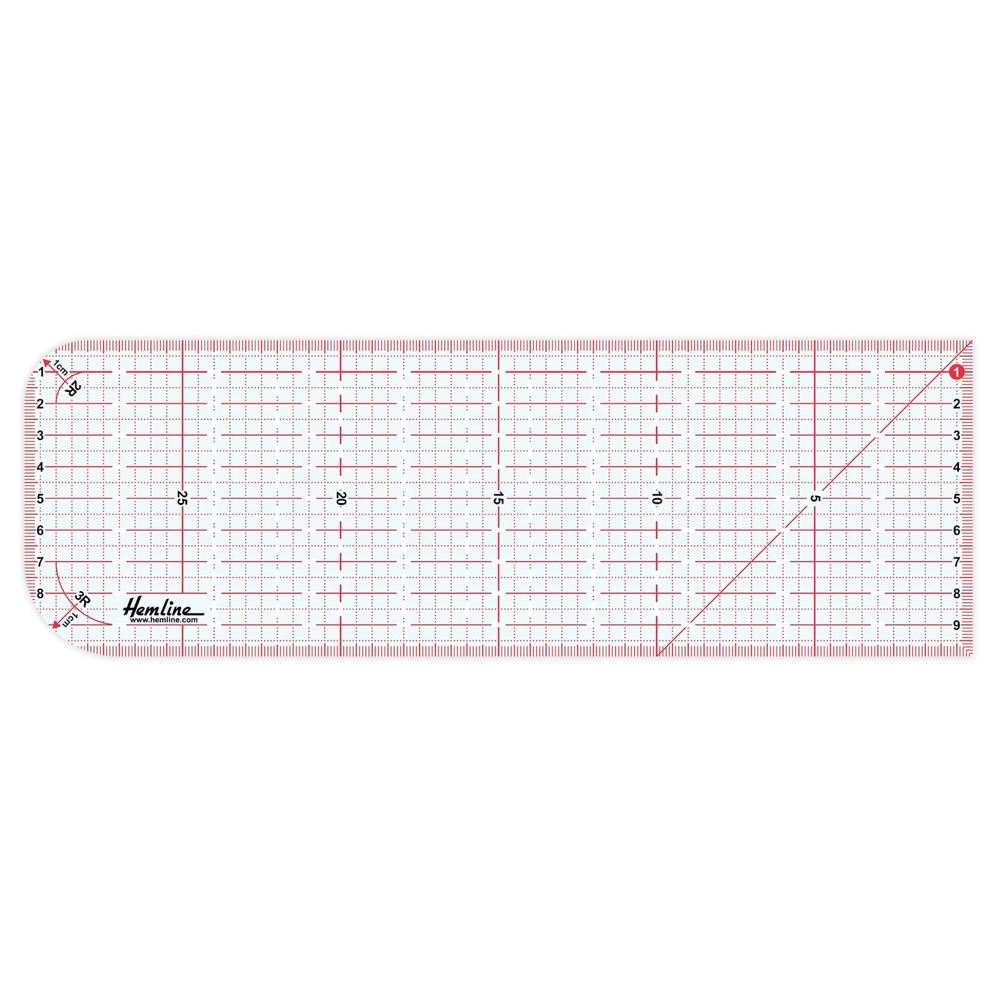 Hemline Ironing Ruler 10x30cm