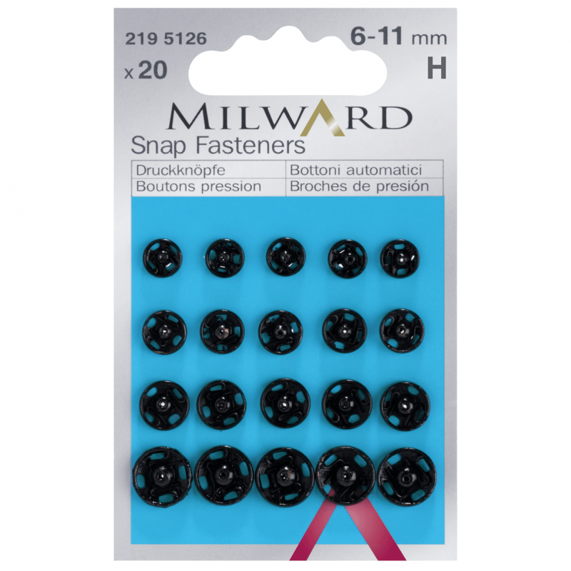 Milward Snap Fasteners