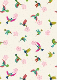 Lewis & Irene - Hibiscus Hummingbird