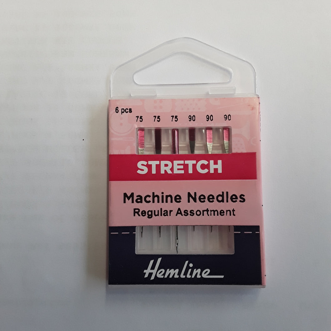 Hemline assorted size stretch machine sewing needles