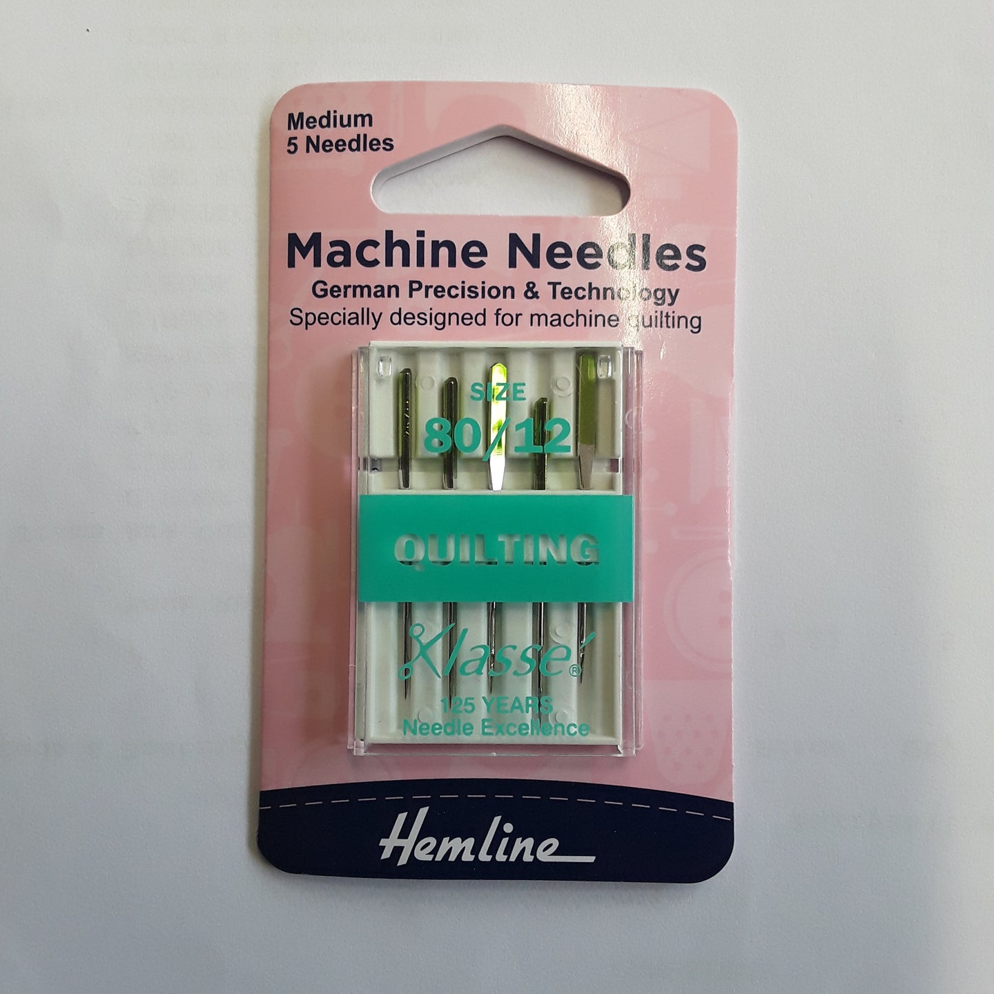Hemline Machine Needles for quilting