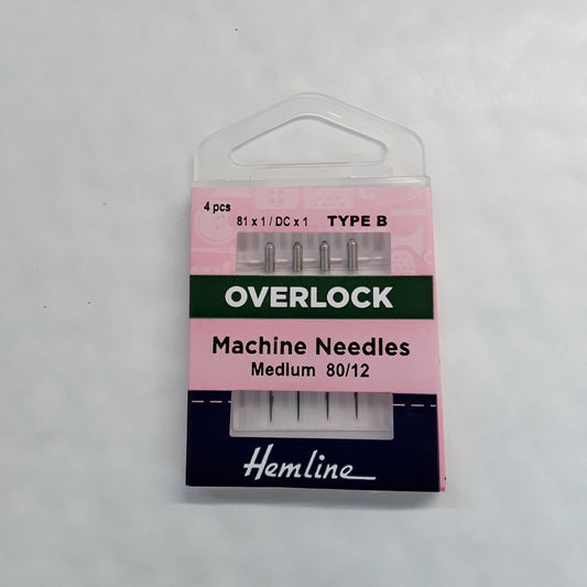 Overlock machine needles