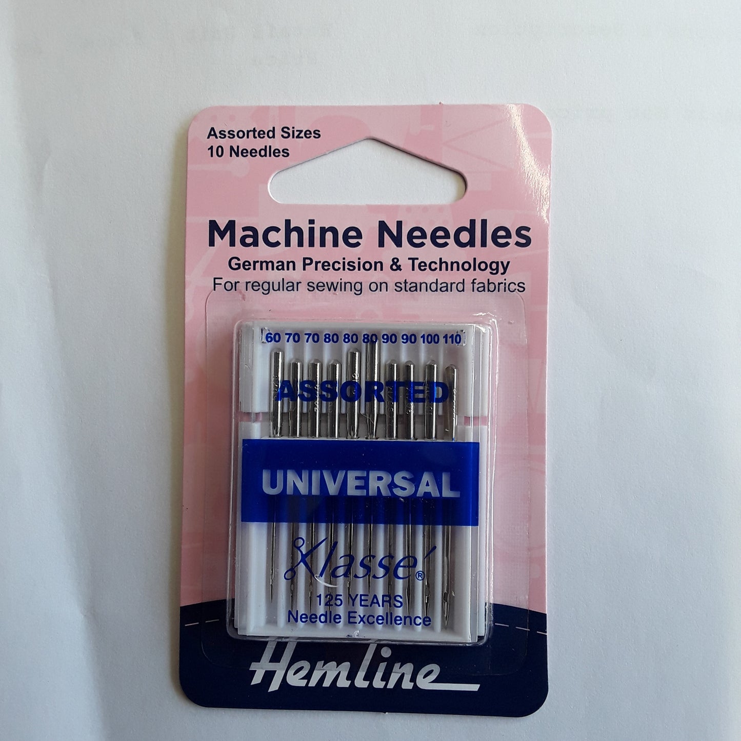 Hemline Sewing Machine Needles: Universal