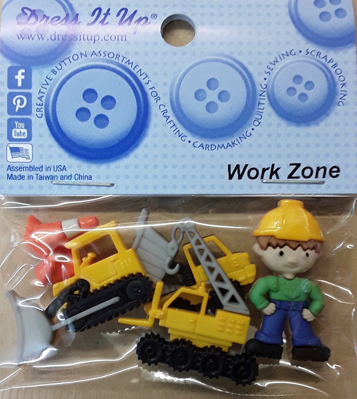 Work Zone Buttons