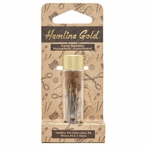 Hemline Gold Hand Sewing Needles