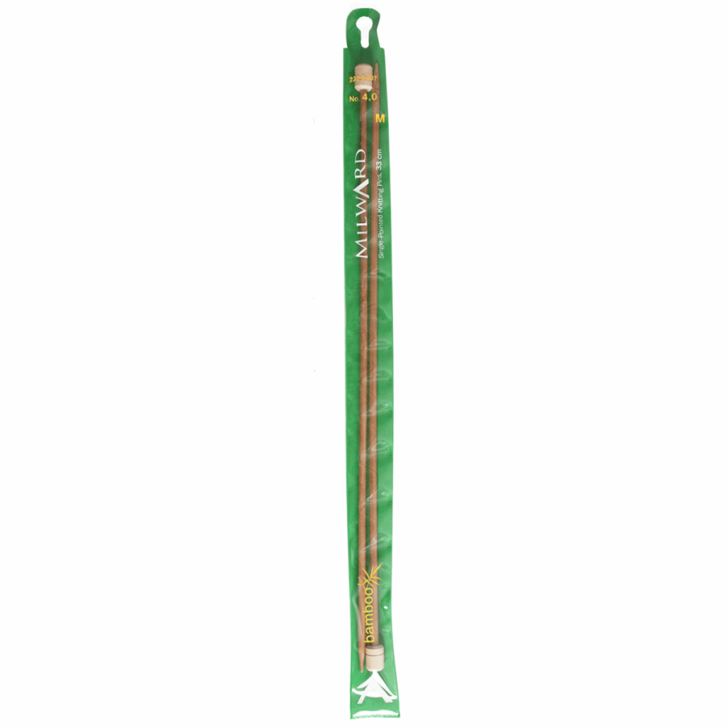 Milward Bamboo Single Pointed Knitting Needles