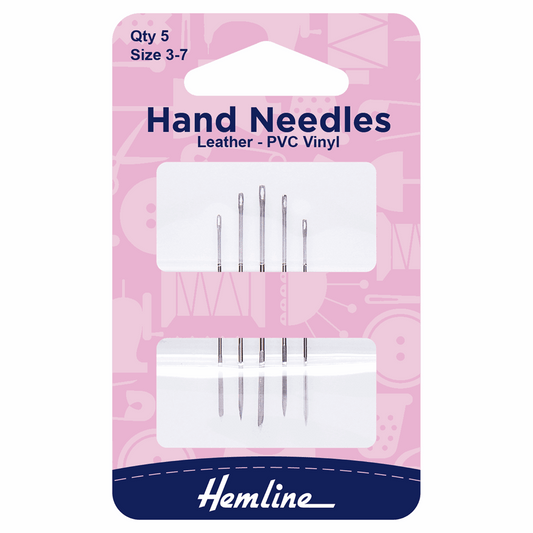 Hemline Needles - Leather PVC Vinyl