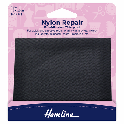 Hemline Nylon Repair patch self adhesive