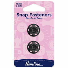 Load image into Gallery viewer, Hemline 18mm Snap Fasteners Sew-on