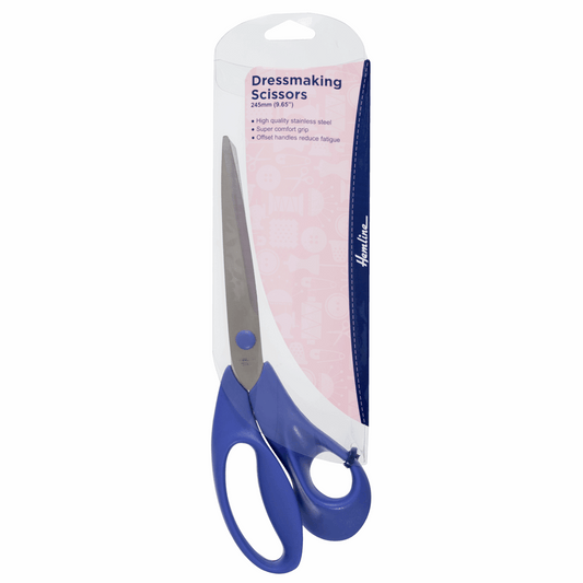 Hemline Scissors: Dressmaking Shears: 245mm/9.65 inches