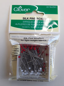 Silk pins
