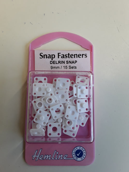 Hemline Delrin Snap Fasteners