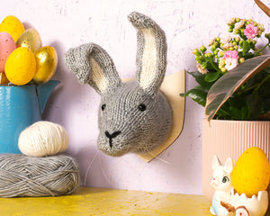 Sincerely Louise - Mini Grey Hare Head Kit