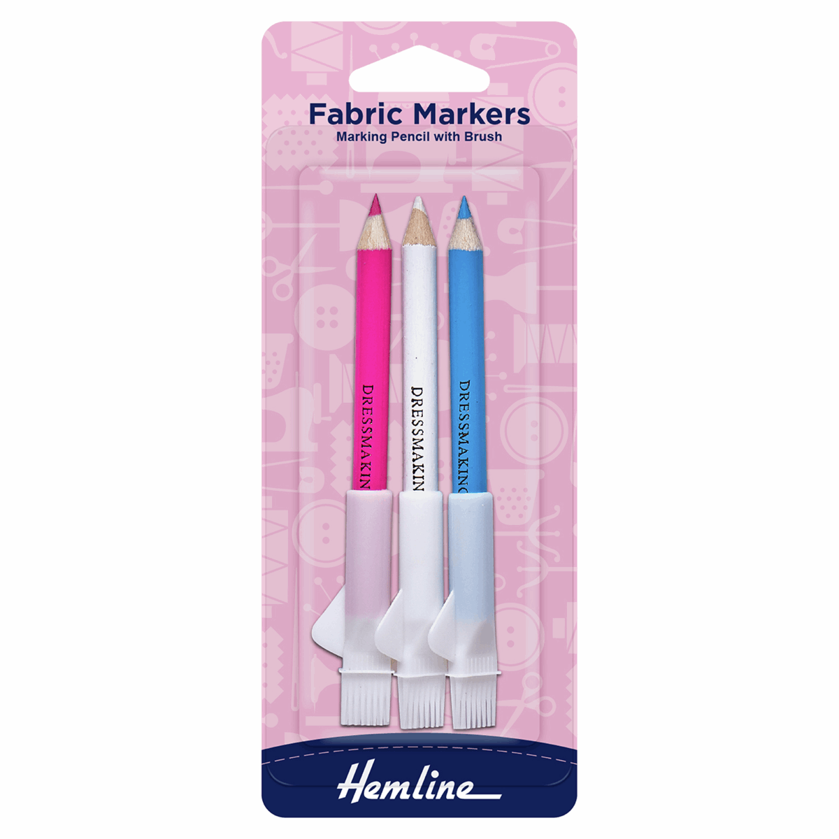 Hemline Fabric Marker Pencils