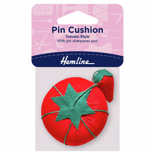 Hemline Tomato Pincushion: with Strawberry Sharpener