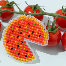Load image into Gallery viewer, Stitchfinity Make Your Own Brooch Counted Cross Stitch Kit