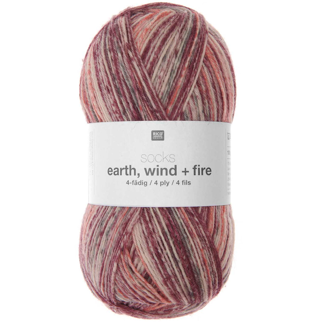 Rico Earth, Wind and Fire 4ply Sock
