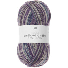 Load image into Gallery viewer, Rico Earth, Wind and Fire 4ply Sock