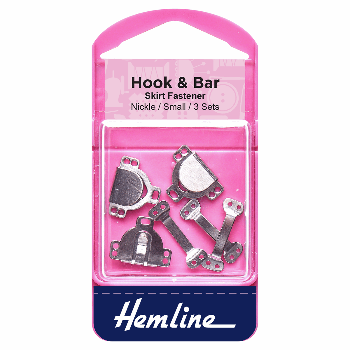 Skirt Hook and Bar Fasteners