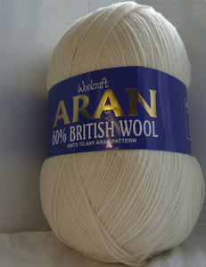 Woolcraft Aran 60% British Wool