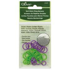 Clover Soft Ring Stitch Markers