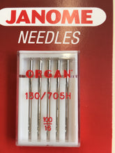 Load image into Gallery viewer, Janome Sewing Machine Needles