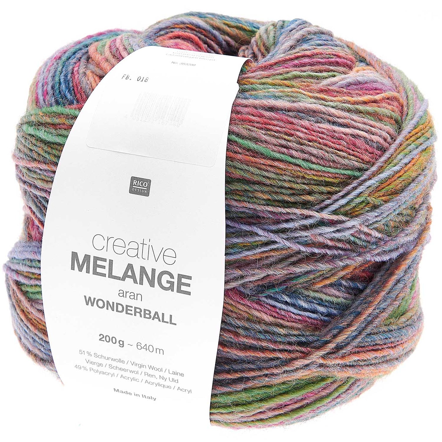 Rico Creative Melange Aran Wonderball