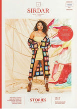 Load image into Gallery viewer, Sirdar Crochet Pattern 10525 Coat in Stories DK